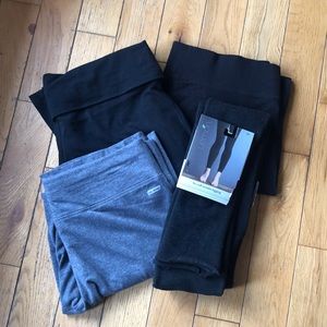 Set of 4 leggings/yoga pants
